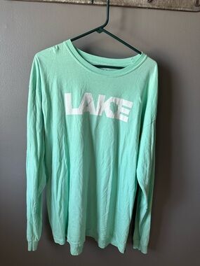 M22 Lake Mint Green Long Sleeve Tee